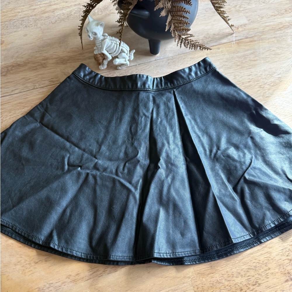 Abercrombie & Fitch Girls Black Skater Skirt